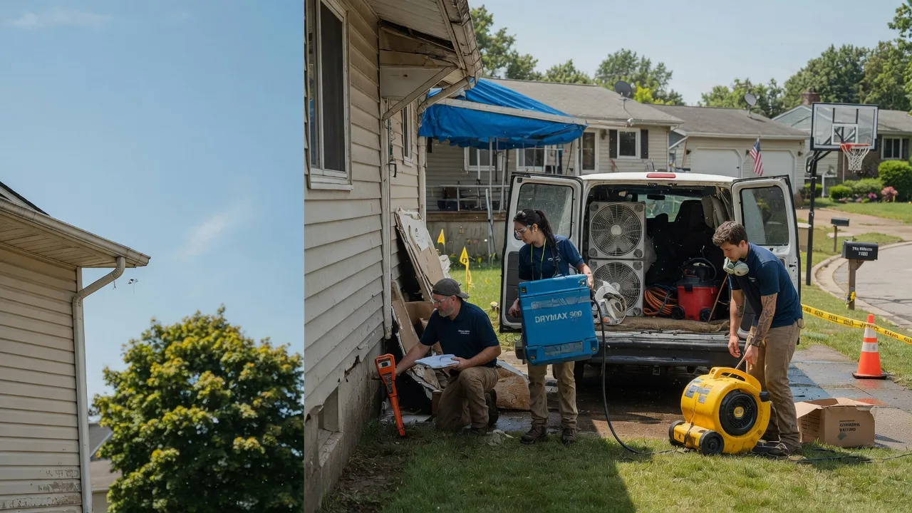 Ceiling Leak Cleanup in Irondequoit, NY near me